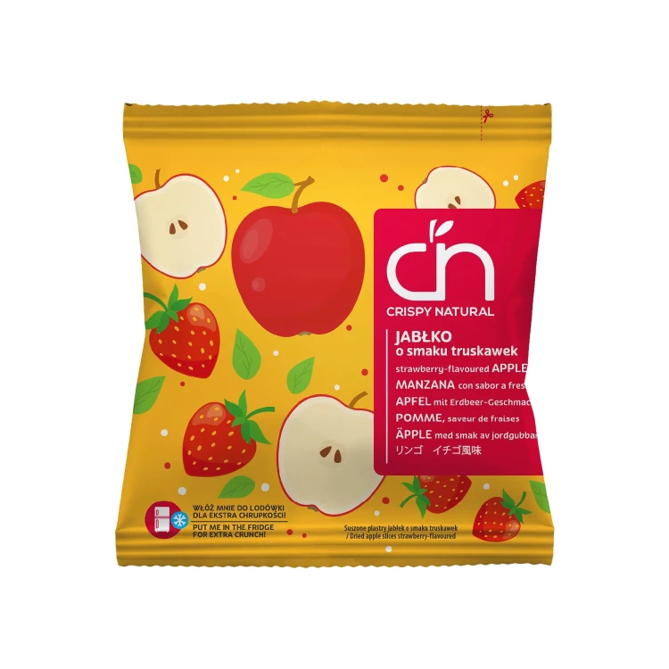 Crispy Natural | Jabłko o smaku truskawek | 18 g-1.webp