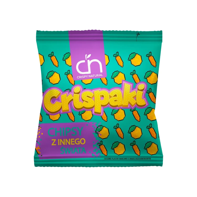 Crispy Natural | Marchew o smaku brzoskwiniowym | 18 g-1.webp