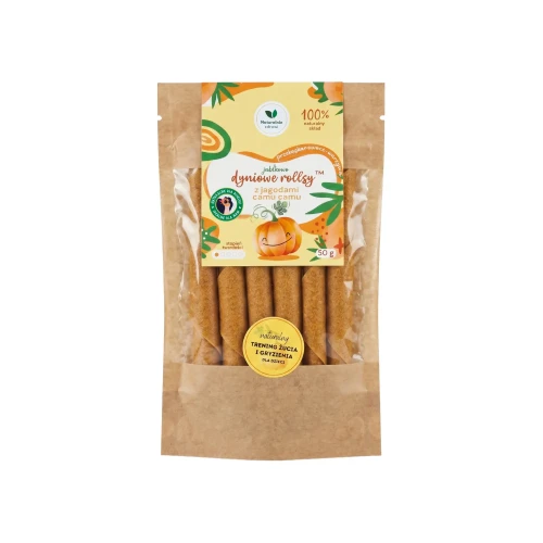 Naturalnie Zdrowi | Dyniowe rollsy z jagodami camu camu | 50 g-1.webp