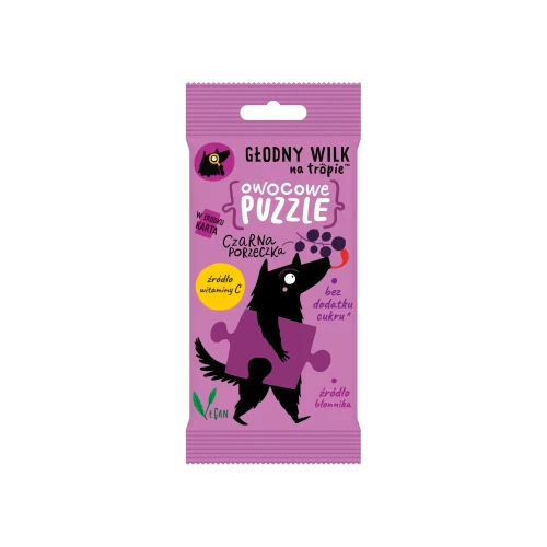 Głodny Wilk na Tropie | Owocowe puzzle czarna porzeczka | 20 g-1.webp