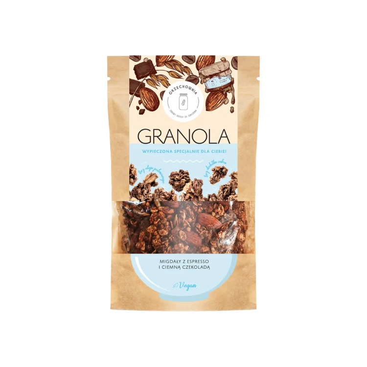 Orzechownia | Granola migdały z espresso i ciemną czekoladą | 320 g-1.webp
