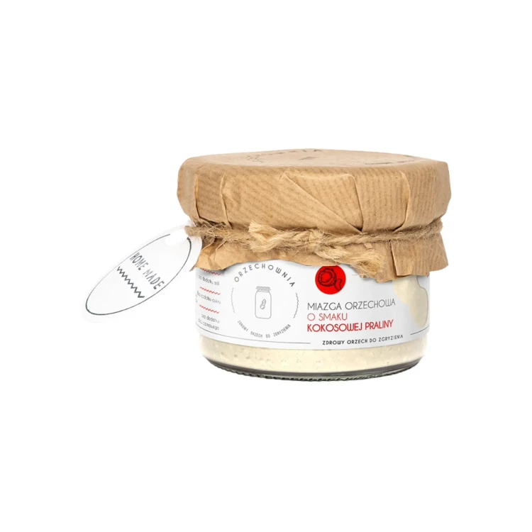 Orzechownia | Miazga orzechowa o smaku kokosowej praliny | 200 g-1.webp