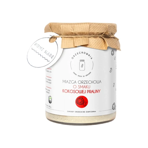 Orzechownia | Miazga orzechowa o smaku kokosowej praliny | 500 g-1.webp