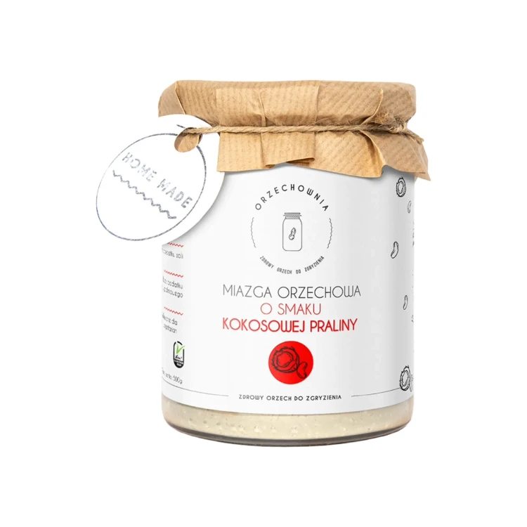 Orzechownia | Miazga orzechowa o smaku kokosowej praliny | 500 g-1.webp