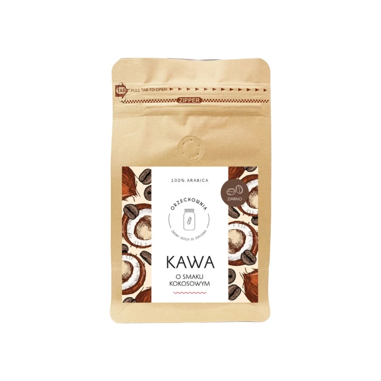 Orzechownia | Kawa o smaku kokosowym ziarnista | 200 g-1.webp