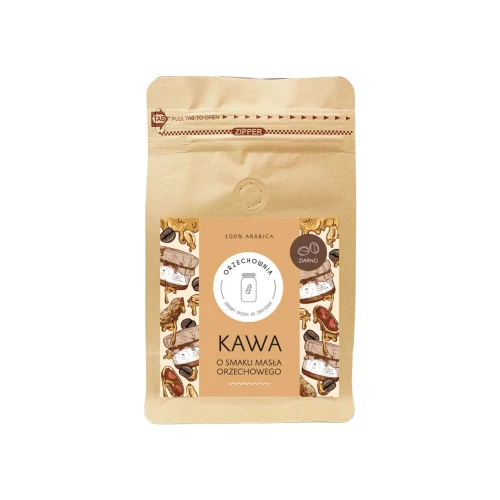 Orzechownia | Kawa o smaku masła orzechowego ziarnista | 200 g-1.webp