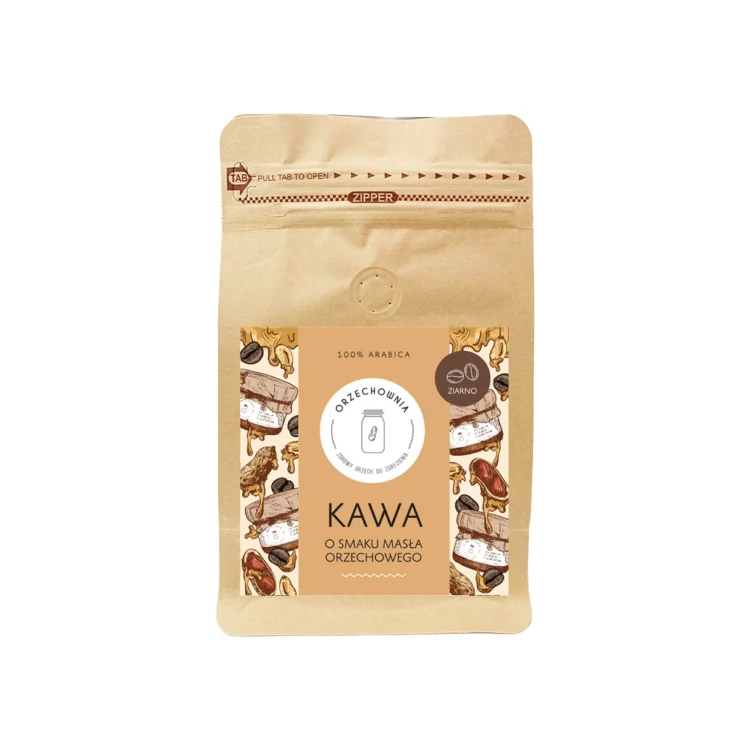 Orzechownia | Kawa o smaku masła orzechowego ziarnista | 200 g-1.webp
