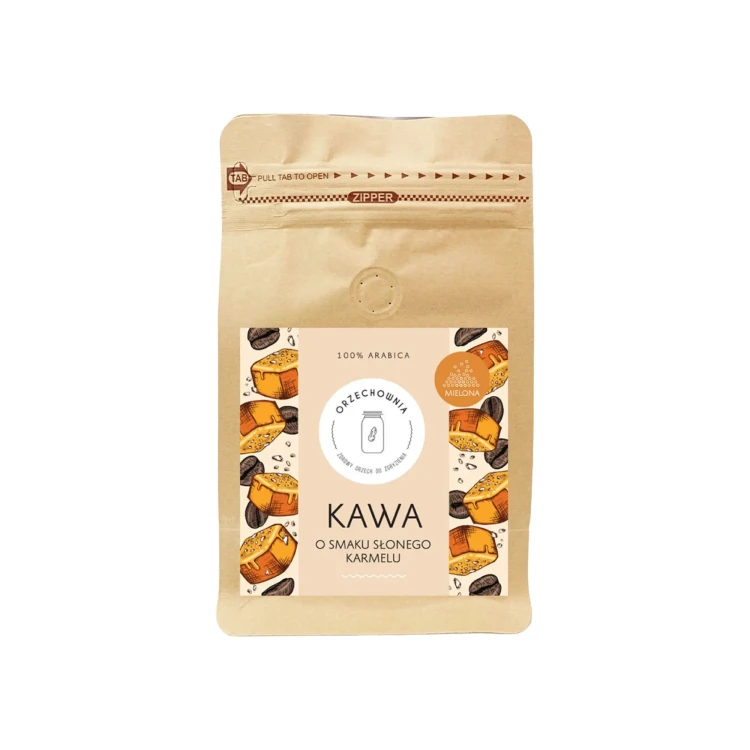 Orzechownia | Kawa o smaku słonego karmelu mielona | 200 g-1.webp
