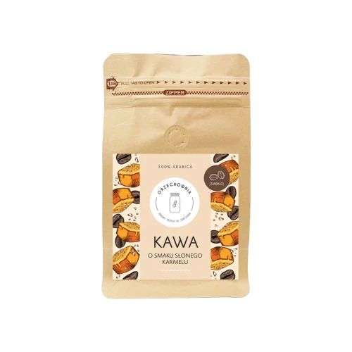 Orzechownia | Kawa o smaku słonego karmelu ziarnista | 200 g-1.webp