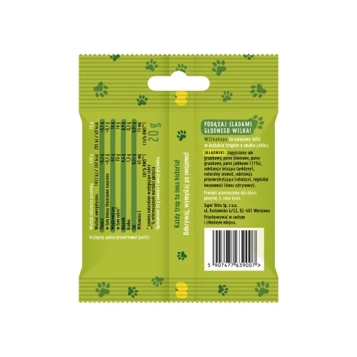 Głodny Wilk na Tropie | Wilkołapy jabłko | 20 g-2.webp