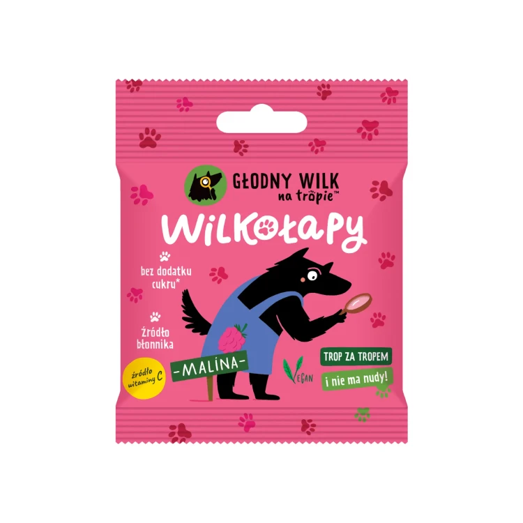 Głodny Wilk na Tropie | Wilkołapy malina | 20 g -1.webp